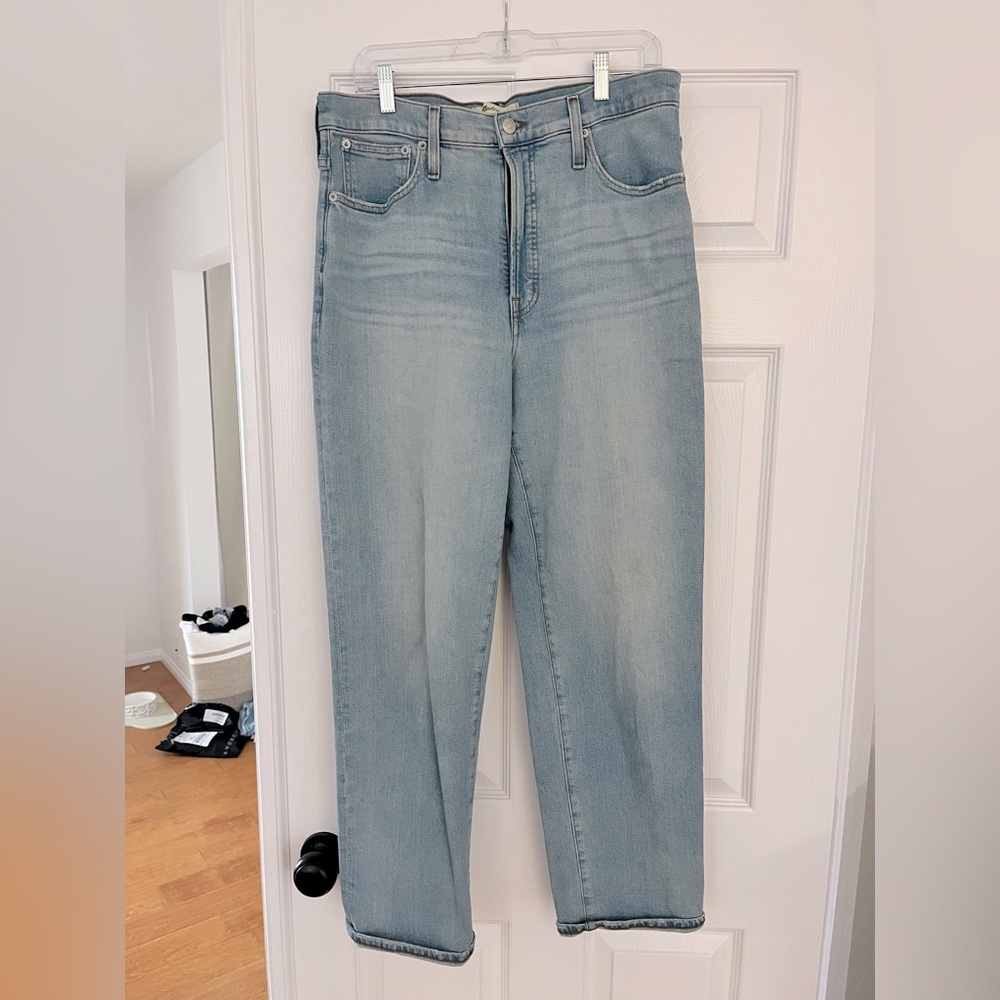 Madewell The Perfect Vintage Straight Jeans